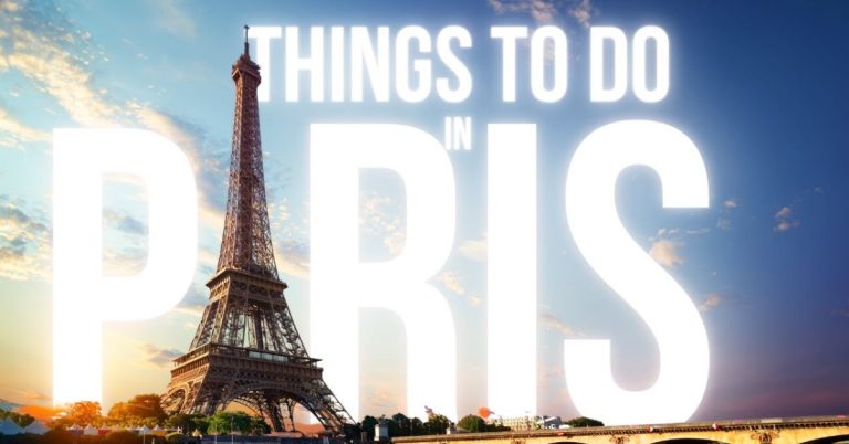 things to do in Paris