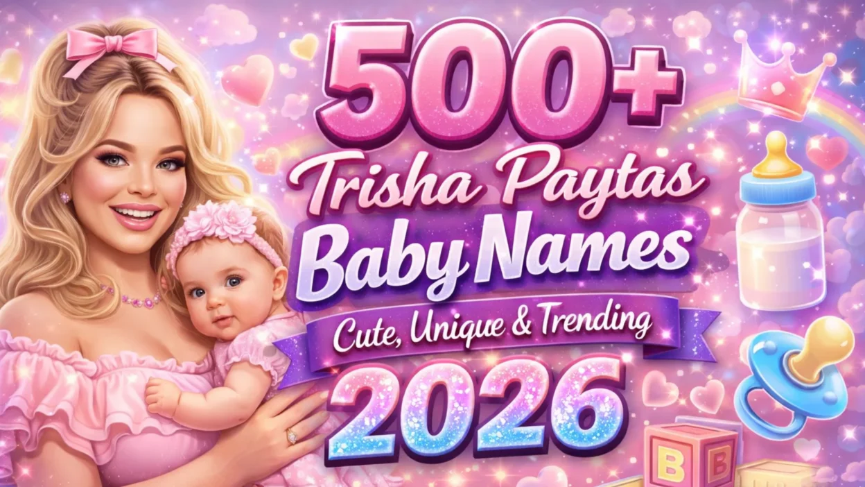 500+ Trisha Paytas Baby Names Cute, Unique & Trending 2026