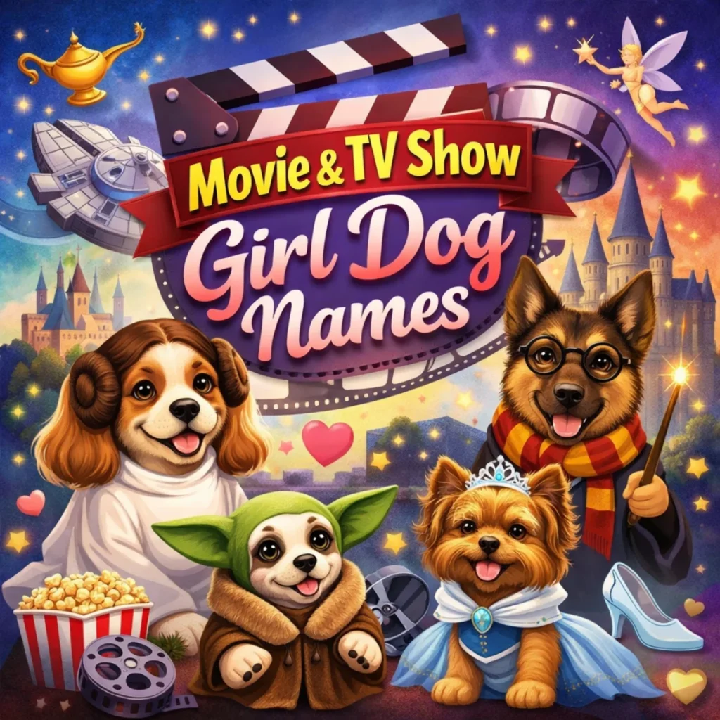 Movie & TV Show Girl Dog Names