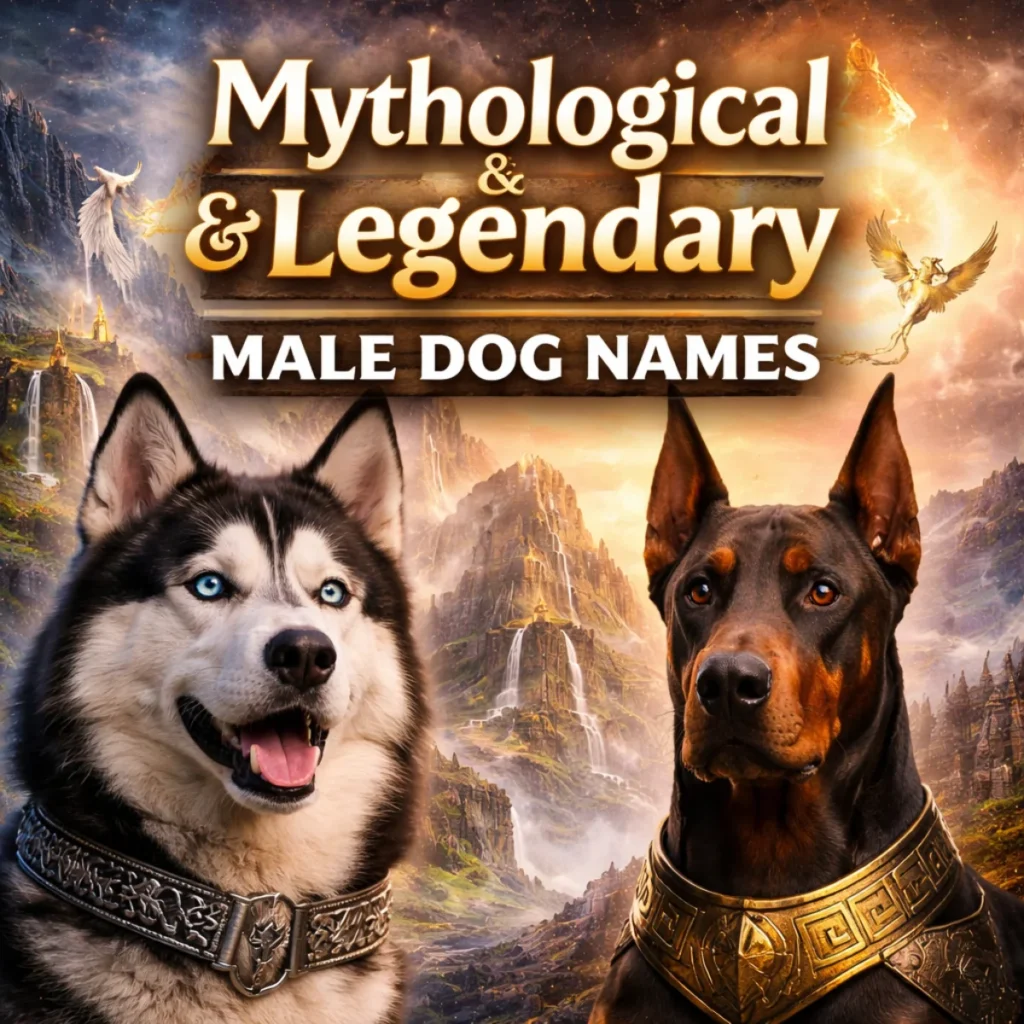 Mythological & Legendary Male Dog Names