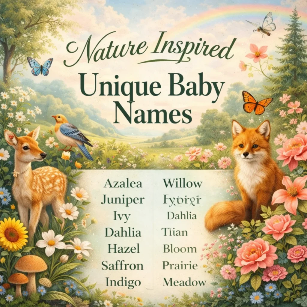Nature Inspired Unique Baby Names