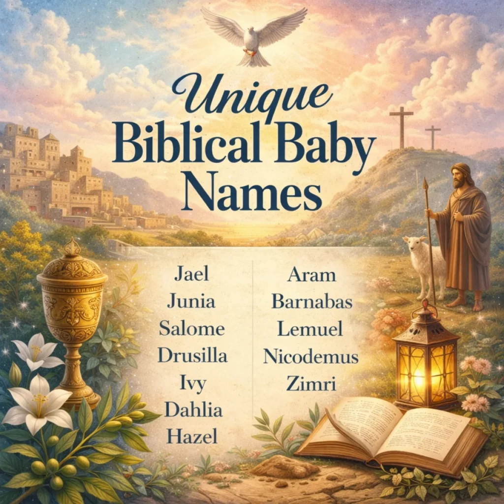 Unique Biblical Baby Names