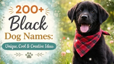 200+ Black Dog Names: Unique, Cool & Creative Ideas