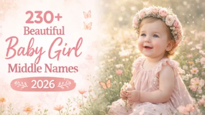 230+ Beautiful Baby Girl Middle Names 2026