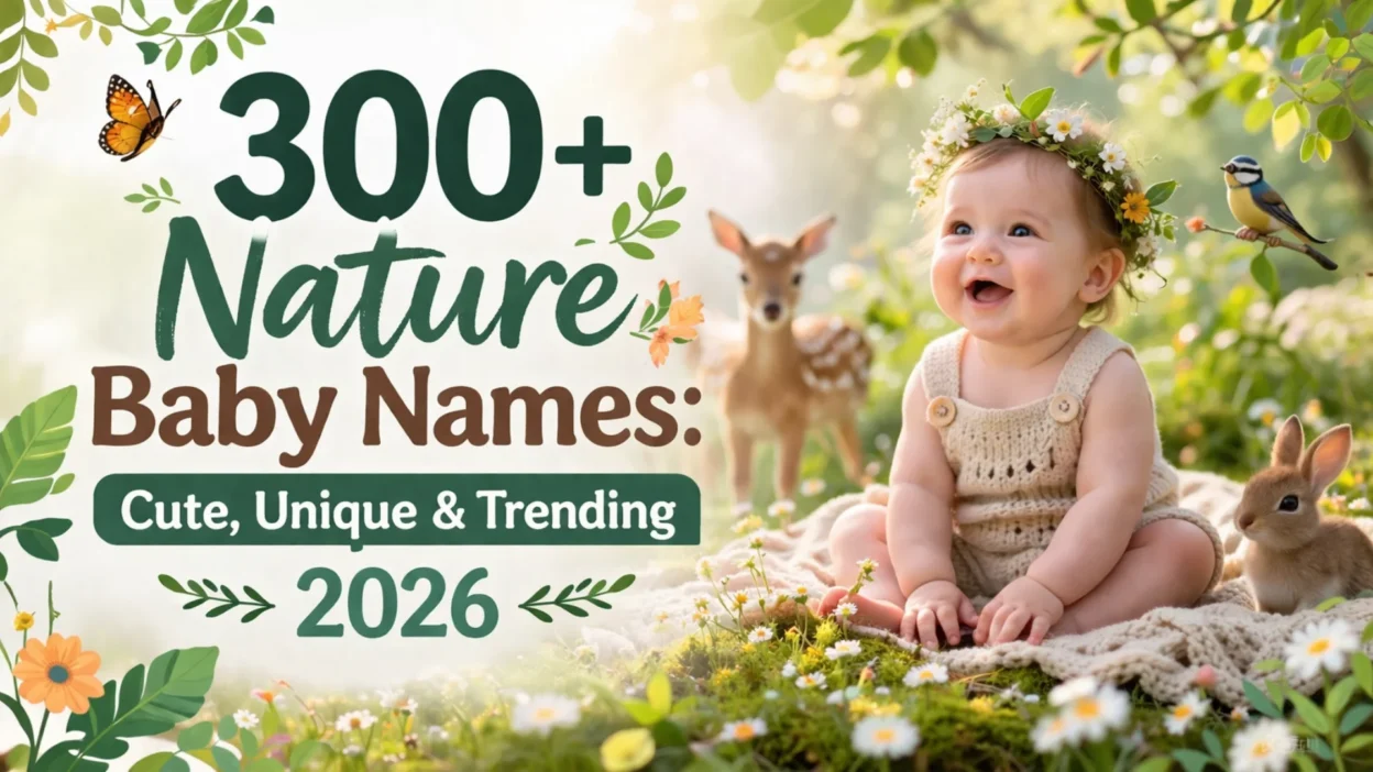 300+ Nature Baby Names Cute, Unique & Trending 2026