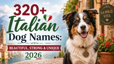 320+ Italian Dog Names: Beautiful, Strong & Unique 2026