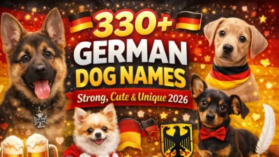 330+ German Dog Names Strong, Cute & Unique 2026