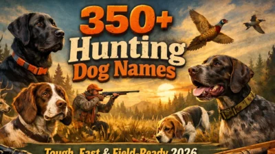 350+ Hunting Dog Names Tough, Fast & Field-Ready 2026