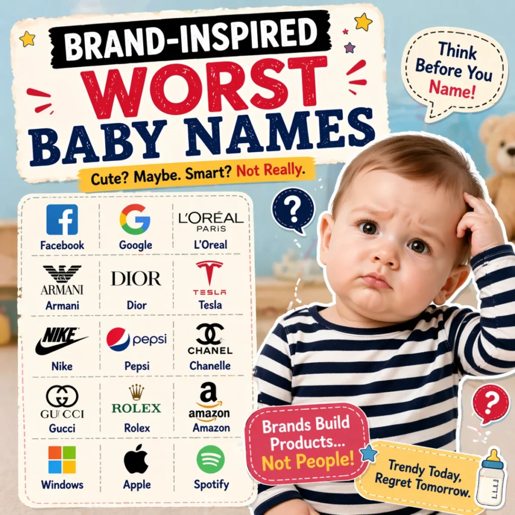 Brand-Inspired Worst Baby Names