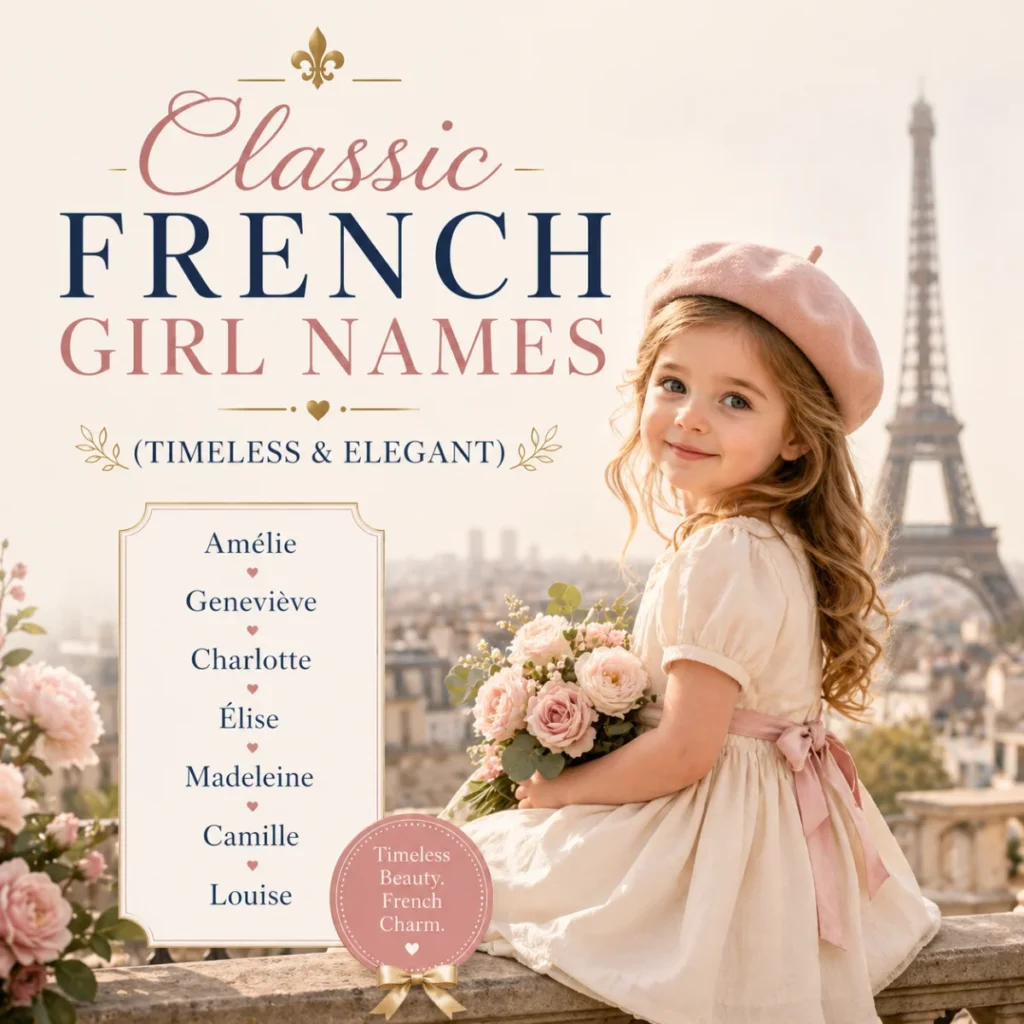 Classic French Girl Names (Timeless & Elegant)