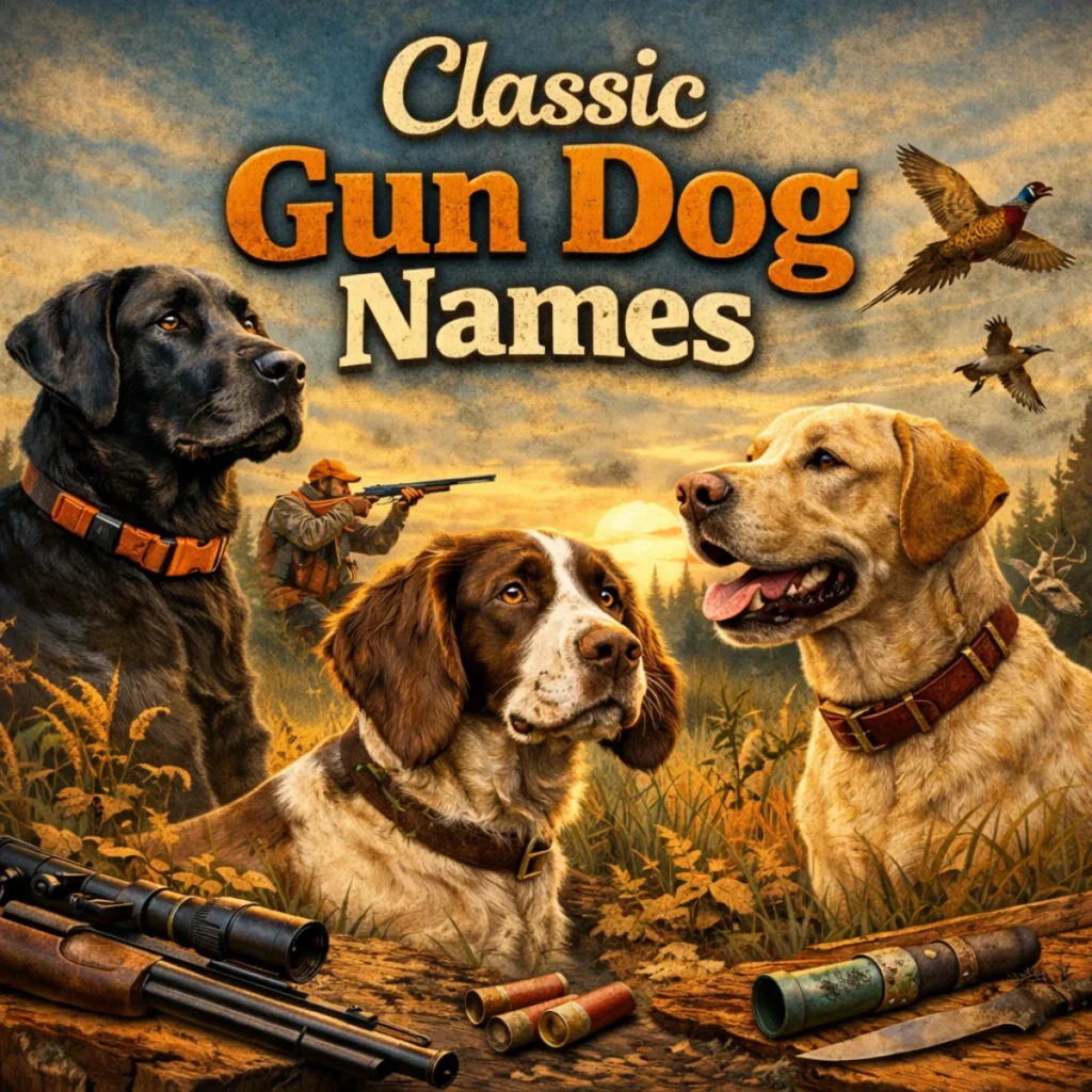 Classic Gun Dog Names