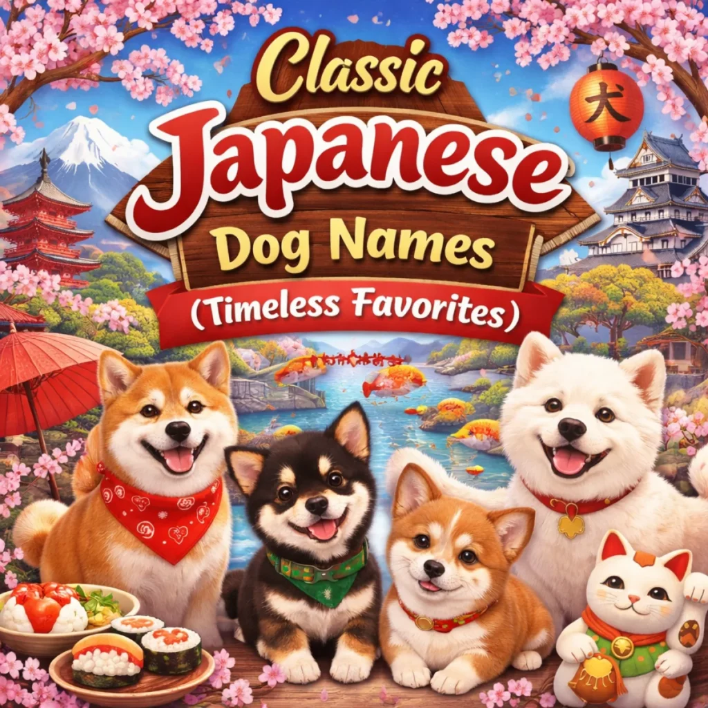 Classic Japanese Dog Names (Timeless Favorites)