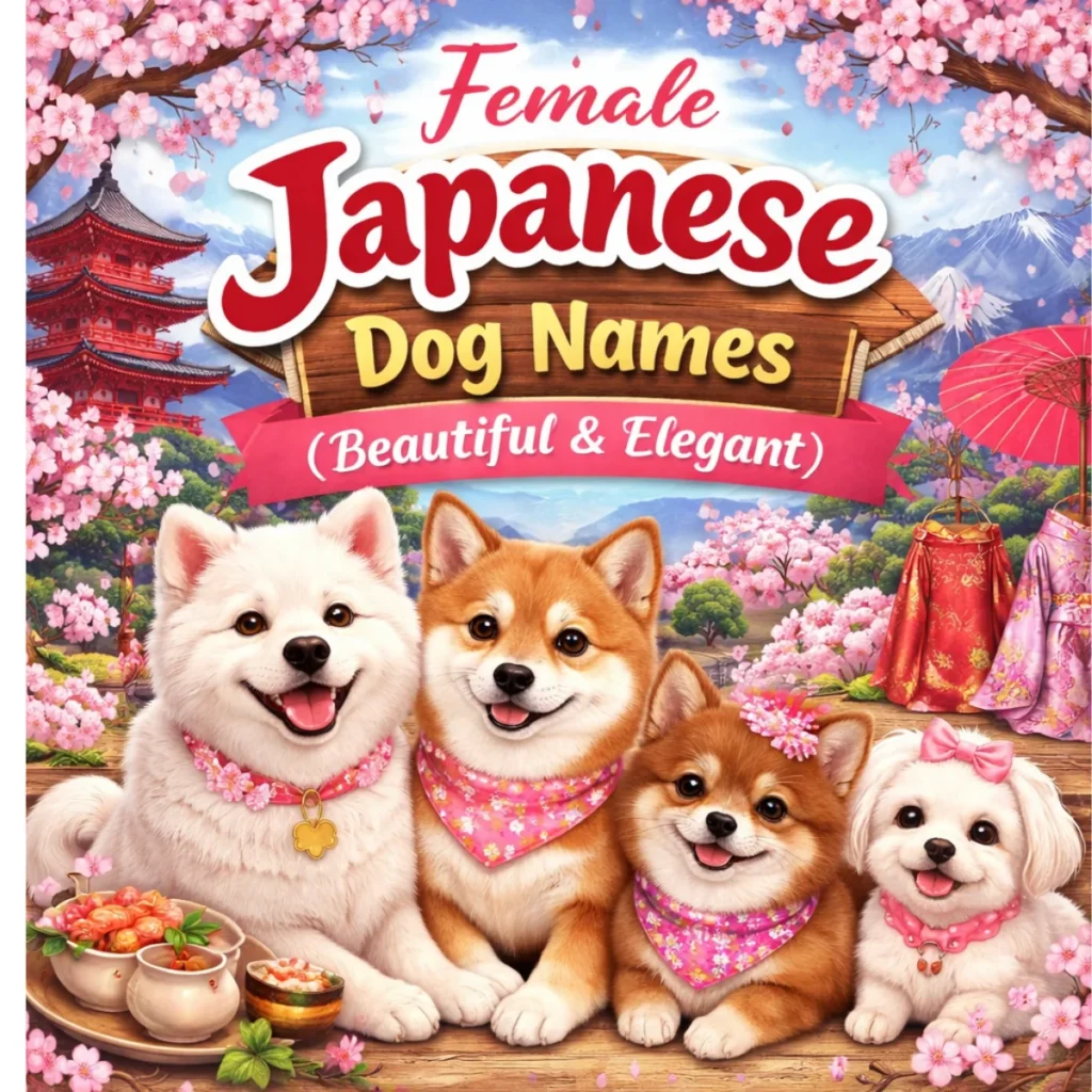Female Japanese Dog Names (Beautiful & Elegant)