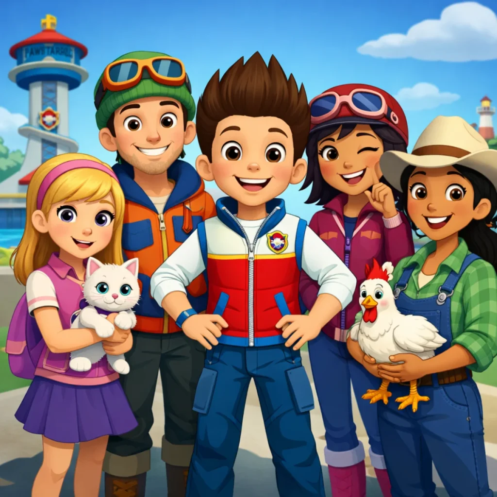 Human Characters from PAW Patrol