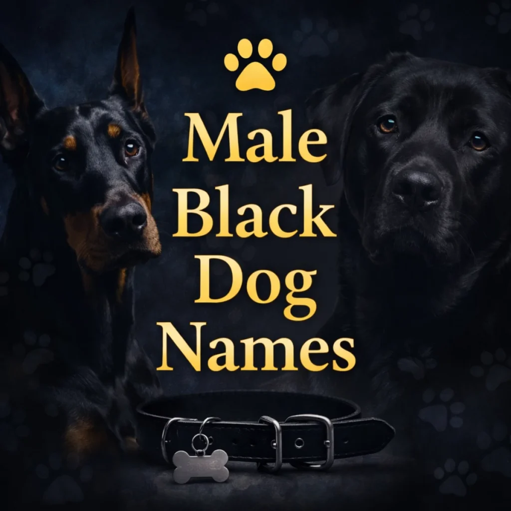 Male Black Dog Names