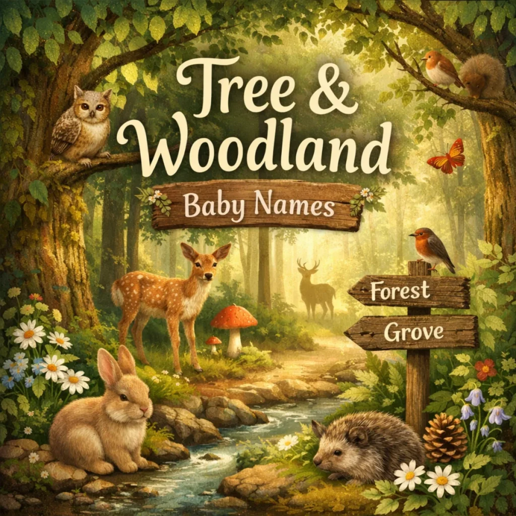 Tree & Woodland Baby Names