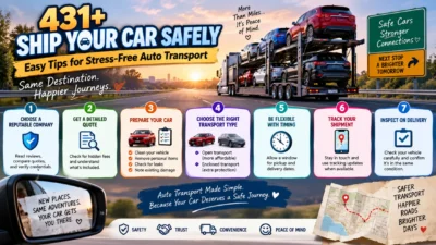 431+ tips for safely shipping your car with stress-free auto transport advice